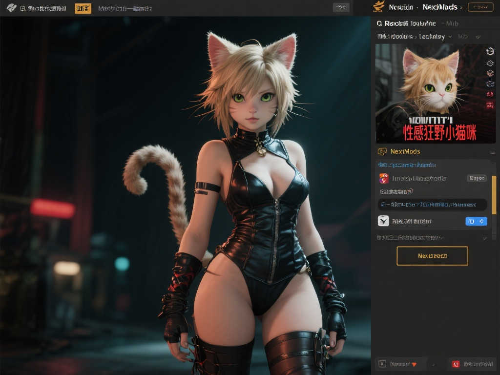 《最终幻想7重生》蒂法与爱丽丝Mod:魅惑野性猫咪风! 《最终幻想7重生》蒂法与爱丽丝Mod:魅惑野性猫咪风!